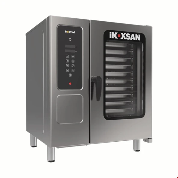 İnoksan INO-FKE10 Digital Panelli Konveksiyonlu Elektrikli Fırın Gn 1/1 10 Tepsi ürün görseli 1