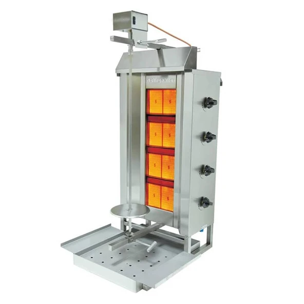 Öztiryakiler 8859.00GD4.8T Gazlı Döner Ocağı, Üstten Motorlu, 4 Radyanlı, Typ 4gd ürün görseli 1