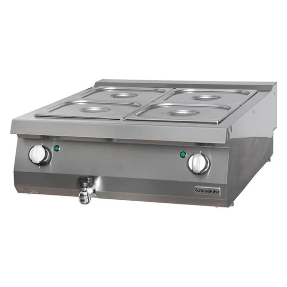 Öztiryakiler 7854.N1.80903.11 Yeni 900 Serisi, Set Üstü Elektrikli Bain Marie, 80x90x30, Gn Kaplar Hariç, Obe 8090 ürün görseli 1