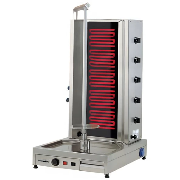Öztiryakiler 8859.00EU5.W0 Elektrikli Döner Ocağı, Alttan Motorlu, 5 Radyanlı, 5eu W, 9 Kw ürün görseli 1