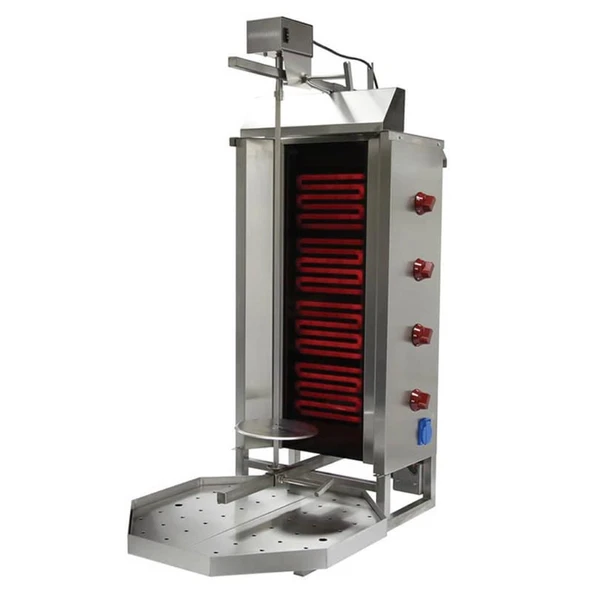 Öztiryakiler 8859.000E4.8T Elektrikli Döner Ocağı, Üstten Motorlu, 4 Radyanlı, Typ 4e ürün görseli 1