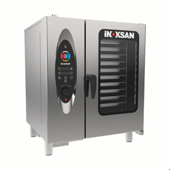 İnoksan INO-FBE10 - İnosmart Elektrikli Kombi Fırın Gn 1/1 10 Tepsi ürün görseli 1