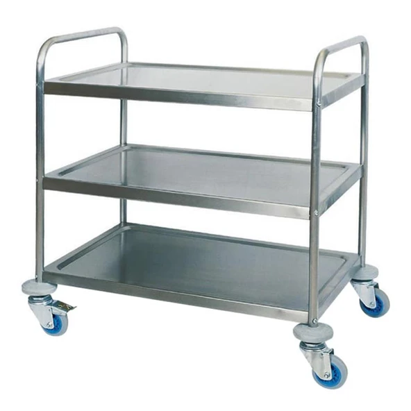 Öztiryakiler 0913.00508.01 3 Katlı Servis Arabası, 55x80 Cm ürün görseli 1
