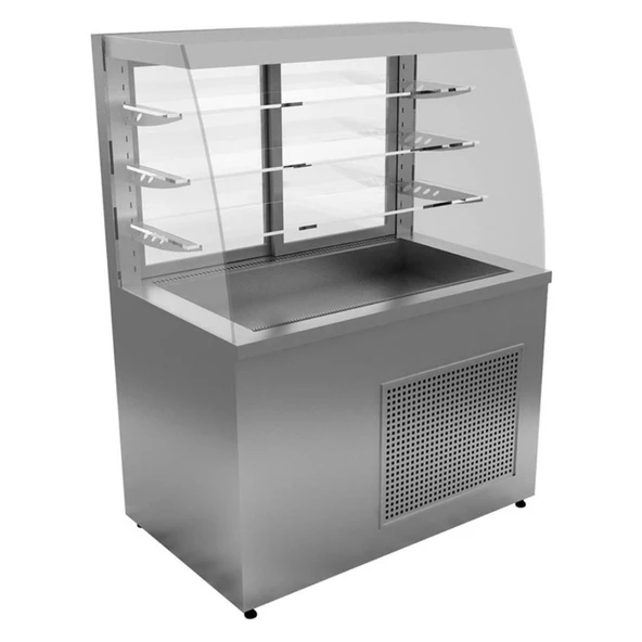 Öztiryakiler 7ETD.25C15.SS Self Servis Soğuk Teşhir Dolabı, 150 Cm, Eta - 25c15 Model ürün görseli 1