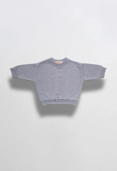 Unisex %100 Pamuk Oversize Sweatshirt - Resim 5