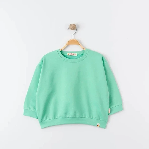 Unisex %100 Pamuk Oversize Sweatshirt - Resim 10