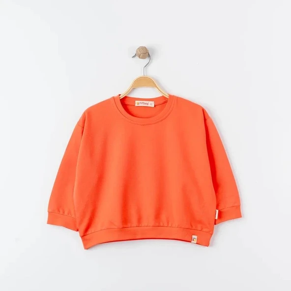 Unisex %100 Pamuk Oversize Sweatshirt - Resim 9