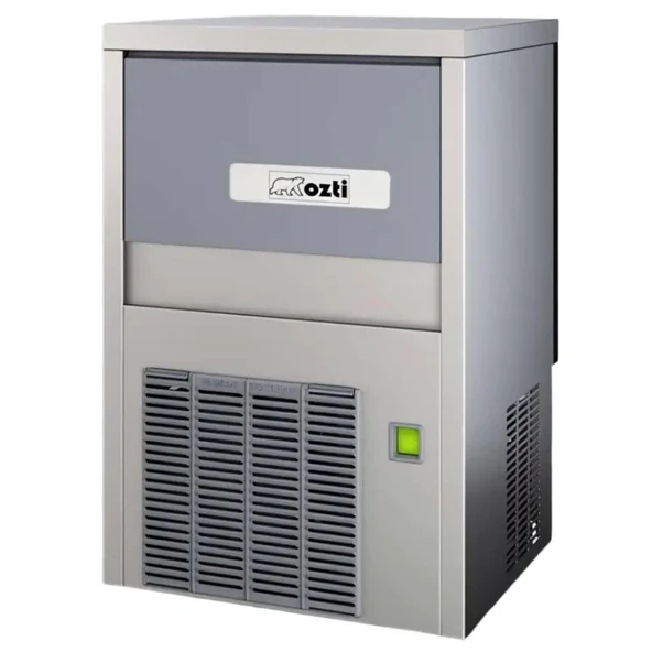 Öztiryakiler 9805.OKB25.A0 Küp Buz Makinesi, 25 Kg/gün, 6 Kg Saklama Hazne, Okb25a ürün görseli 1