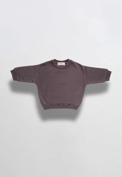 Unisex %100 Pamuk Oversize Sweatshirt - Resim 4