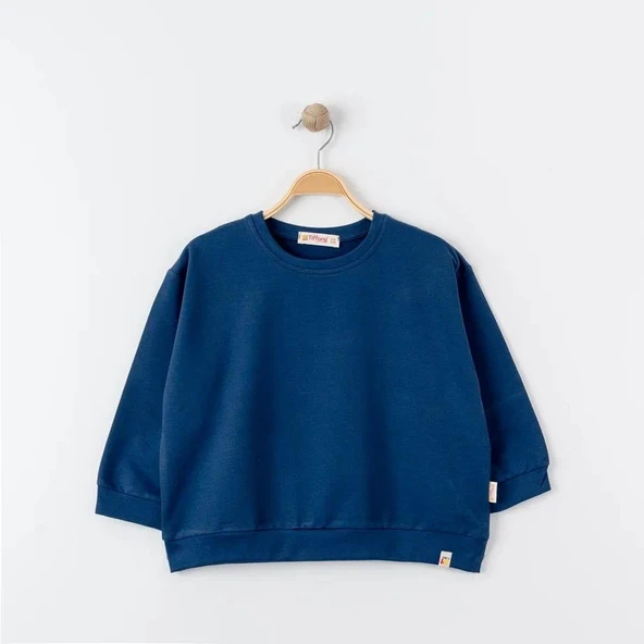 Unisex %100 Pamuk Oversize Sweatshirt - Resim 8
