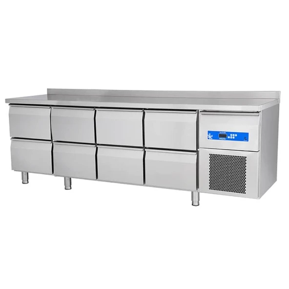 Öztiryakiler 79E3.46LMV.02 8 Çekmeceli Yatay Tip Derin Dondurucu, Ta 460 Lmv, 304 Kalite ürün görseli 1