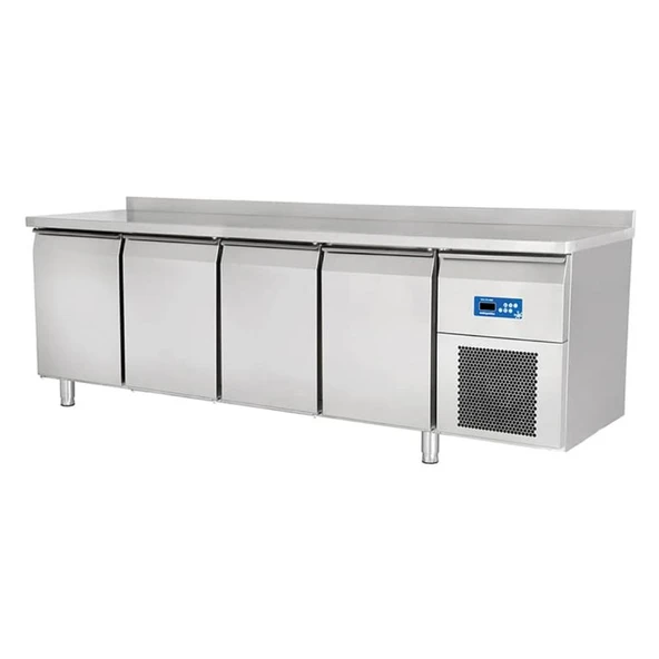 Öztiryakiler 79E3.47LMV.00 4 Inox Kapılı Yatay Tip Derin Dondurucu, Tag 470 Lmv, 304 Kalite ürün görseli 1