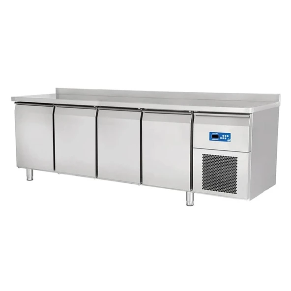 Öztiryakiler 79E3.46LMV.00 4 Inox Kapılı Yatay Tip Derin Dondurucu, Ta 460 Lmv, 304 Kalite ürün görseli 1