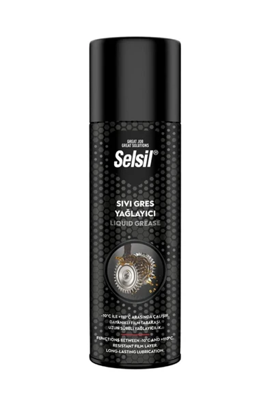 Selsil Sıvı Gres Yağlama Spreyi 500 Ml - Resim 3