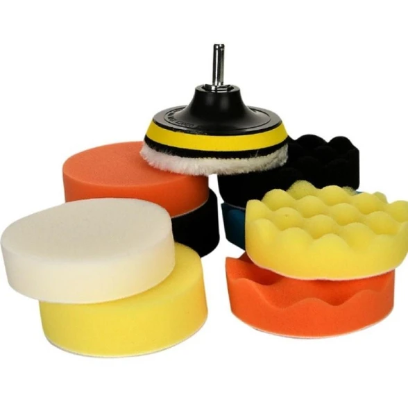Zhltools Oto Pasta Cila Polisaj Sünger Seti 11 Parça ürün görseli 1