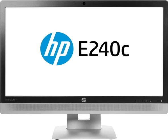 HP EliteDisplay E240c 23,8 inç Video Konferans Monitörü (ikinci el) ürün görseli 1