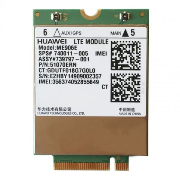 Huawei LTE Module ME906E Sim Kart Modül ürün görseli 1