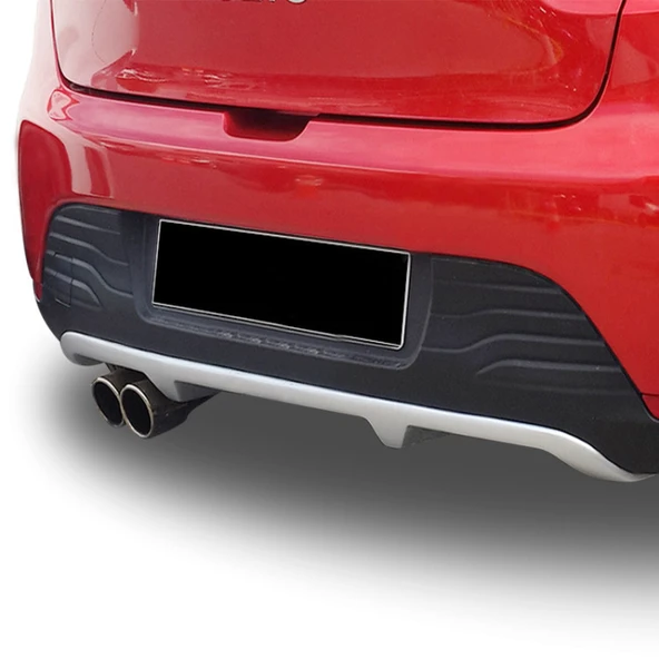 Renault Clio 4 (2012-2016) Arka Tampon Eki - Difüzör (Plastik) ürün görseli 1