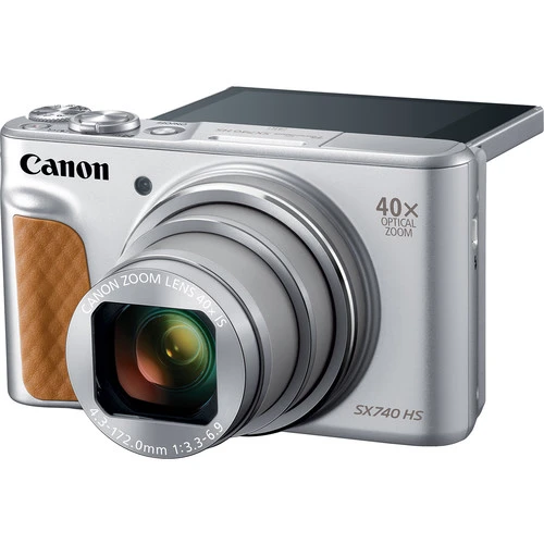 Canon PowerShot SX740 HS Fotoğraf Makinesi Light Edition (Silver) "Resmi Distribütör Garantili" ürün görseli 1