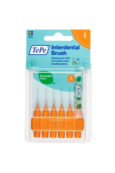 Blister Arayüz Fırçası 0.45 mm Turuncu 6 lı Paket ürün görseli 1