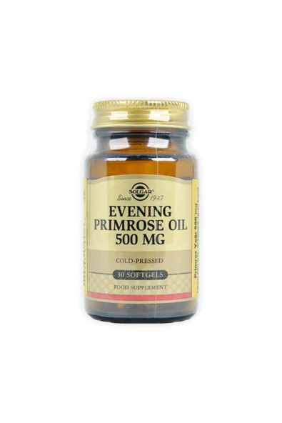 SOLGAR Evening Primrose 500 mg 30 Kapsül ürün görseli 1