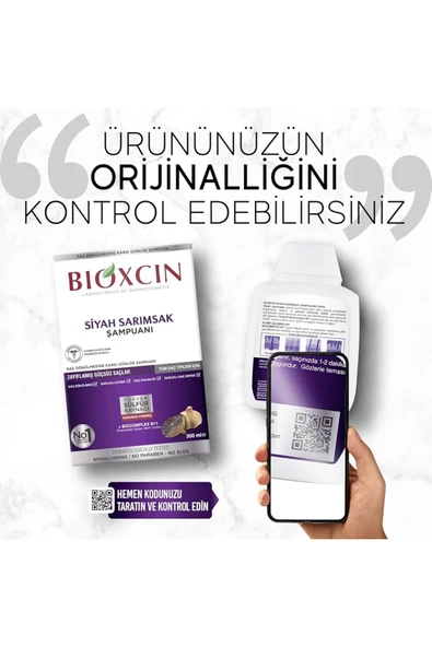 BİOXCİN Siyah Sarımsaklı Şampuan 300 Ml- - Resim 8