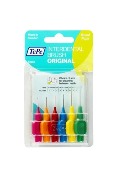Blister Arayüz Fırçası Orjinal Karışık Set 6'Lı T186 ürün görseli 1
