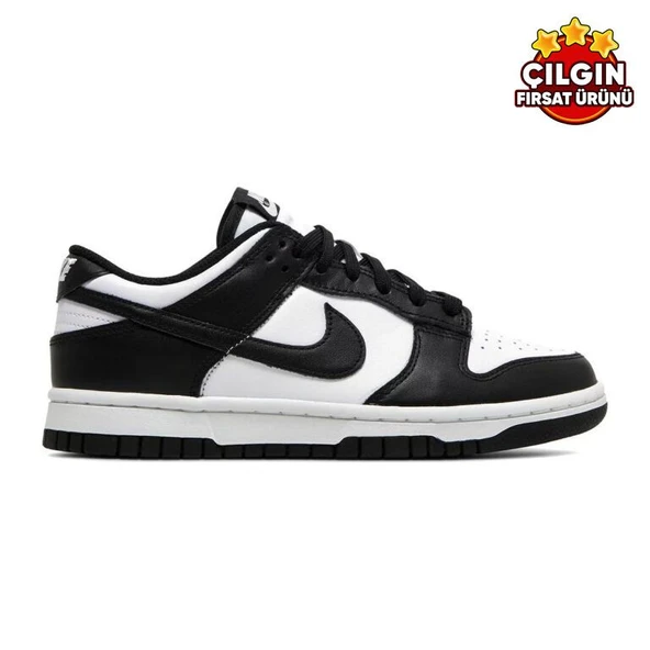 Nike Dunk Low Black White ürün görseli 1
