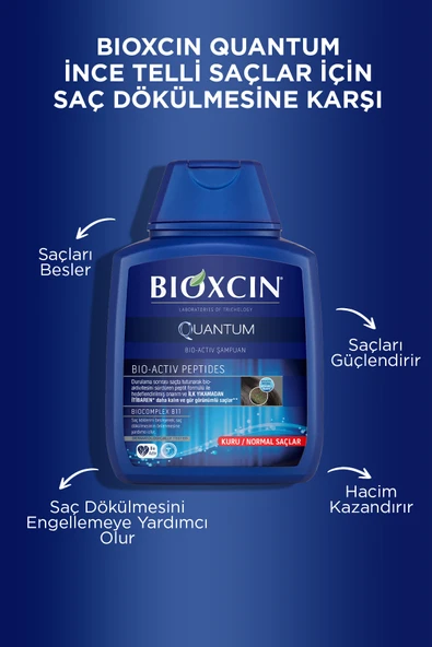 BİOXCİN Quantum Şampuan 3 Al 2 Öde Kuru Normal Saçlar Için- - Resim 4