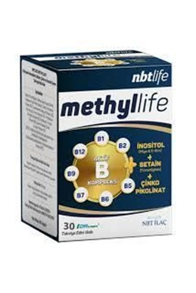 NBT İLAÇ Nbtlife Methyllife 30 kapsül ürün görseli 1