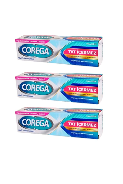 Süper Protez Yapıştırıcı Tatsız Krem 40 gr 3 ADET ürün görseli 1