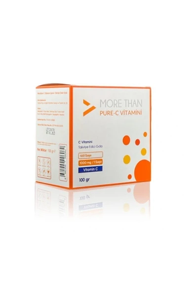 Pure C 1000mg/saşe C Vitamini (ascorbic Acid) ürün görseli 1