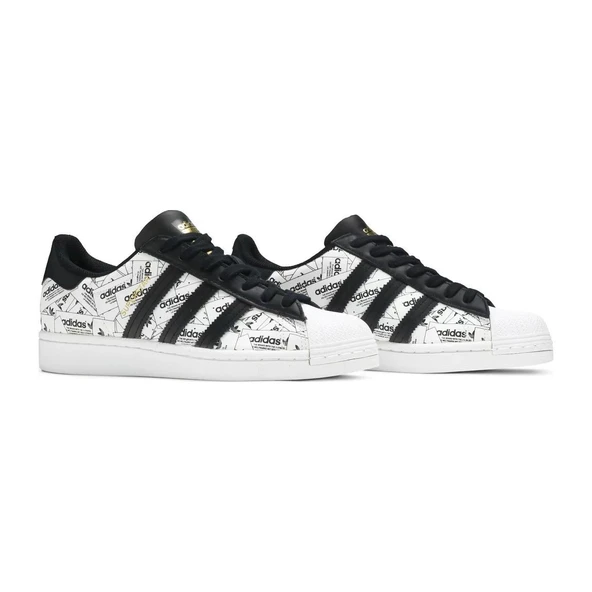 adidas Superstar Label Collage - Resim 3