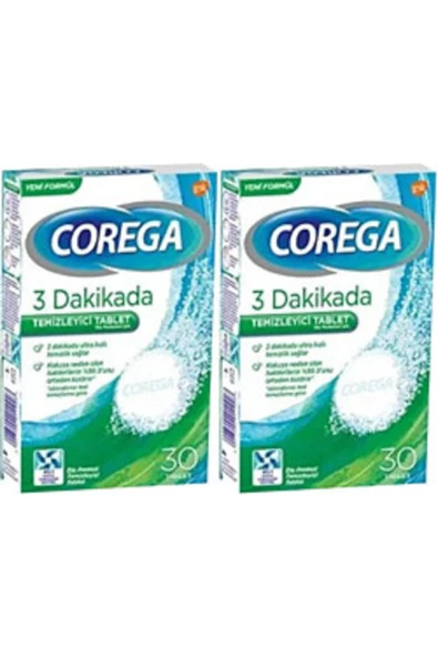 Diş Protez Temizleyici 30 Tablet-2 Adet - Resim 2