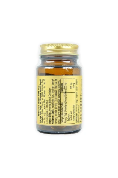SOLGAR Evening Primrose 500 mg 30 Kapsül - Resim 3