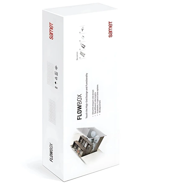 SAMET FLOWBOX 106/18 FR 500 ANTRASIT - Resim 2