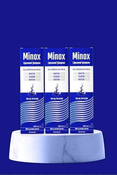 Humanis Minox Lipozomal Şampuan 300ml-3 Adet ürün görseli 1