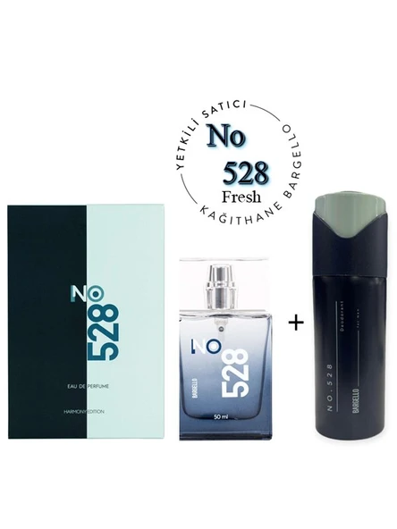 No 528 + No 528 Deodorant Erkek 50ml  Edp Fresh - Mnmsno528deo ürün görseli 1