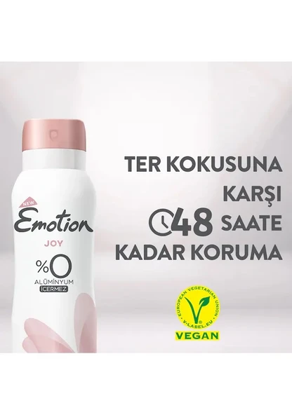 Emotion Joy Kadın Deodorant 4x150 Ml - Resim 2