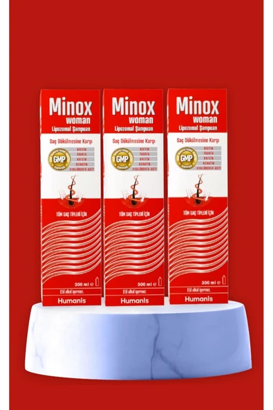 Humanis Minox Lipozomal Woman Şampuan 300ml X3 Adet ürün görseli 1