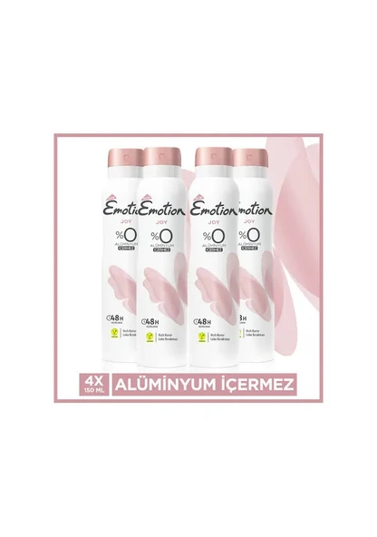 Emotion Joy Kadın Deodorant 4x150 Ml ürün görseli 1