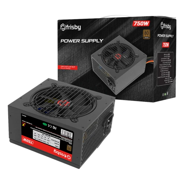 Frisby FR-PS7580P 750W 80+ Bronz Güç Kaynağı ürün görseli 1