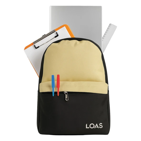Loas L-EDU21 Krem Renk Okul Çantası/Sırt Çantası ürün görseli 1