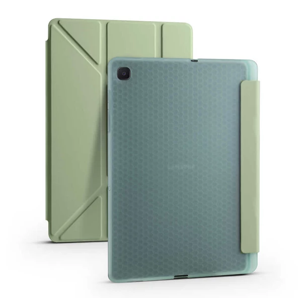 Galaxy Tab A7 10.4 T500 2020 Kılıf Tri Folding Kalem Standlı ürün görseli 1