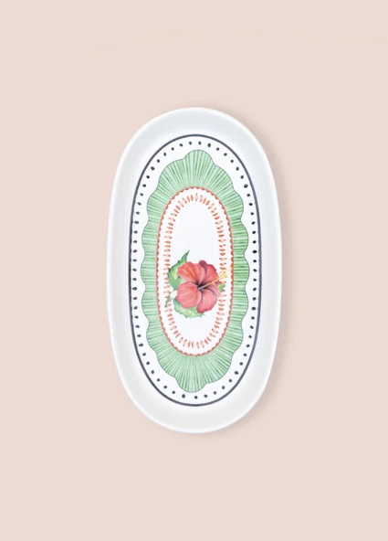 The Mia Spring Oval Servis 2li 26 cm - Resim 5