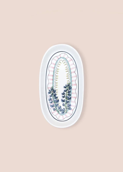 The Mia Spring Oval Servis 2li 21 cm - Resim 5