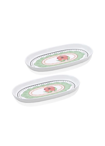 The Mia Spring Oval Servis 2li 26 cm ürün görseli 1