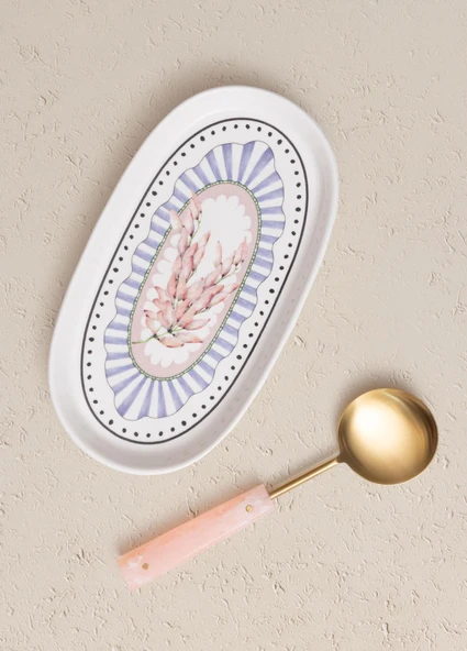 The Mia Spring Oval Servis 2li 29 cm - Resim 2