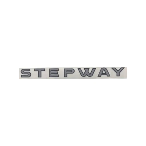 KAĞIT YAZI STEPWAY (GRİ) - Resim 2