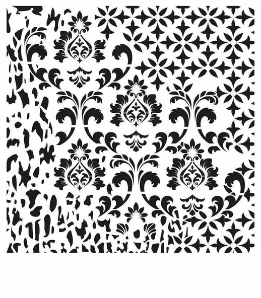 GRUNGE STENCIL GCS-8 45X45 ürün görseli 1
